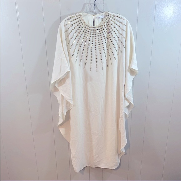 NWT Trina Turk Frill Studded Dress SZ XS - Picture 1 of 6